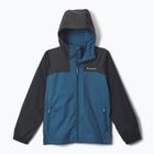 Kinder-Regenjacke Columbia Rainy Trails III Fleece Lined phoenix blue/black