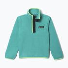 Kinder Fleecejacke Columbia Halvetia II Half Snap Fleece teal/black