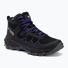 Damen-Trekkingschuhe Columbia Peakfreak Titanum Outdry Mid black/purple quartz