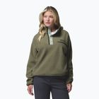 Fleecejacke für Damen Columbia Helvetia II Cropped Half Snap Fleece stone green/safari