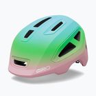 Kinder-Fahrradhelm Giro Scamp II matte light pink/green fade