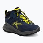 Kinder-Trekkingschuhe KEEN Zionic Mid Wp naval academy/evening primrose