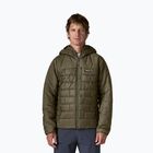 Gefütterte Herrenjacke Patagonia Hi-Loft Nano Puff Hoody basin green