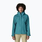 Damen-Regenjacke Patagonia Torrentshell 3L Rain glacial glue