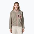 Fleecejacke für Damen Patagonia Synchilla oatmeal heather w/pink frost