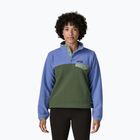 Fleecejacke für Damen Patagonia Lightweight Synchilla Snap-T Pullover canopy green