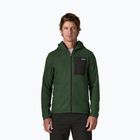 Herren-Trekkingsweatshirt Patagonia R1 Air Full-Zip Hoody treeline green
