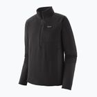 Herren-Trekkingsweatshirt Patagonia R1 Pullover black w/black