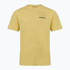 Herren-Shirt Patagonia Capilene Cool Daily Boardshort Logo limestone yellow - light limestone yellow x-dye