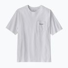 Herren-Shirt Patagonia Boardshort Logo Pocket Responsibili fiber white