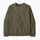 Herrenpullover Patagonia Daily Crew basin green