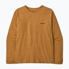 Damen-Longsleeve Patagonia P-6 Logo Responsibili-Tee LS dried mango
