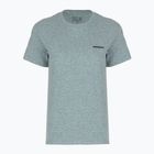 Damen-T-Shirt Patagonia P-6 Logo Responsibili-Tee blue sage