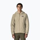 Gefütterte Herrenjacke Patagonia Nano Puff Hoody weathered stone