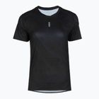 Damen-Laufshirt HOKA EveryRun CLF PRT black/squid ink