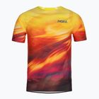 Herren-Laufshirt HOKA Race Day Short Sleeve TR PRT hoka citrus print