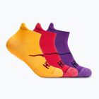 Socken HOKA No-Show Run Sock 3-pack egg yolk/cerise/virtual violet