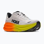 Herren-Laufschuhe HOKA Bondi 9 white/neon tangerine