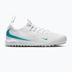 Kinder-Fußballschuhe Nike Phantom 6 Low Academy Jr TF white/white/dusty cactus