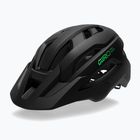 Kinder-Fahrradhelm Giro Fixture II MIPS matte black/vivid green