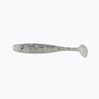 Gummiköder Relax Bass 2.5 Laminiert 4 Stück klar-schwarz hologramm glitter weiß perlmutt BAS25