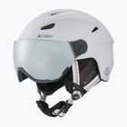 Skihelm Cairn Electron Visor mat white
