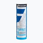 Badminton-Federbälle Babolat Tournament fast 6 Stk. white