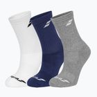 Socken Babolat 3 Paar white/estate blue/grey
