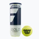 BABOLAT Gold Academy Tennisbälle 3 Stück gelb 501085