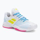 Babolat Damen Tennisschuhe 21 Jet Mach 3 Clay weiß/Schwefel Frühling