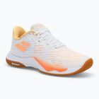 Badmintonschuhe Damen Babolat Shadow Tour 5 W white/ yellow