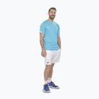 Herren Babolat Play Crew Neck T-Shirt cyanblau