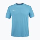 Shirt Kinder Babolat Play Crew Neck Jr cyan blue