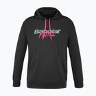Sweatshrit Hoodie Tennis Herren Babolat Padel Hood Sweat black/black