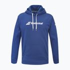 Sweatshrit Hoodie Tennis Herren Babolat Exercise Hood Sweat sodalite blue