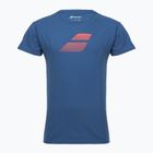 Shirt Herren Babolat Exercise Big Flag dark blue