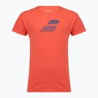 Shirt Herren Babolat Exercise Big Flag hot coral