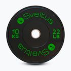 Olympische Bumper-Scheibe Sveltus Training Olympic Disc 10 kg black