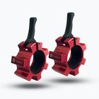 Langhantel-Klemmen Sveltus Aluminium Stop Disc 2 Stück red