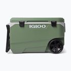 Igloo Ecocool Latitude 90 Qt Roller 85 l vintage grüner Touring-Kühlschrank