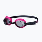 Kinder-Schwimmbrille arena Bubble 3 Junior black/smoke/fuchsia