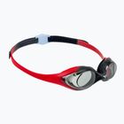 Schwimmbrille Kinder arena Spider red/smoke/black