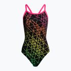 Einteiliger Badeanzug Damen arena Reticulum One Piece schwarz 83/59