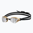 Arena Schwimmbrille Cobra Core Swipe Mirror silber/gold 003251/530