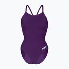 Damen-Einteiler Badeanzug Arena Team Light Drop Solid plum/white
