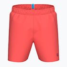 Badeshorts Herren arena Fundamentals Boxer R dark purple/calypso coral