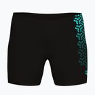 Men's arena Kikko V Swim Mid Jammer Graphic schwarz/Wasser Schwimmen Boxershorts