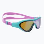 Schwimmbrille Kinder arena The One Mirror Jr blue/water/violet