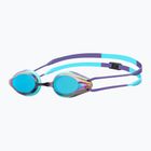 Schwimmbrille arena Tracks Mirror turquoise/future dusk/water