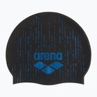 Arena Shine schwarz/blaue Badekappe